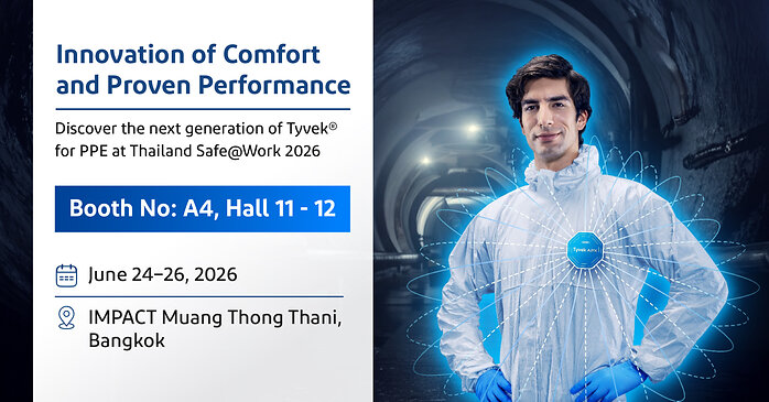 DuPont Siap Perkenalkan Inovasi Terbaru Tyvek® di Safe@Work 2026 Thailand