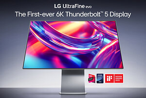 إل جي تُعزز إمكانات مصممي الجرافيكس ومصوري الفيديو مع شاشة UltraFine EVO 6K الجديدة
