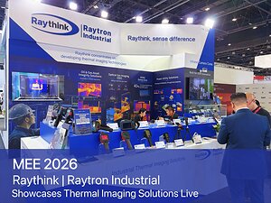Raythink تستعرض حلول التصوير الحراري لكفاءة الطاقة وموثوقية البنية التحتية في معرض Middle East Energy 2026
