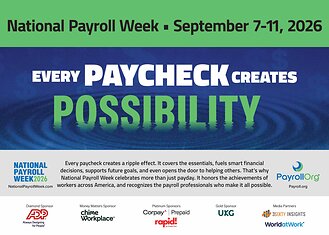The official National Payroll Week 2026 campaign artwork.